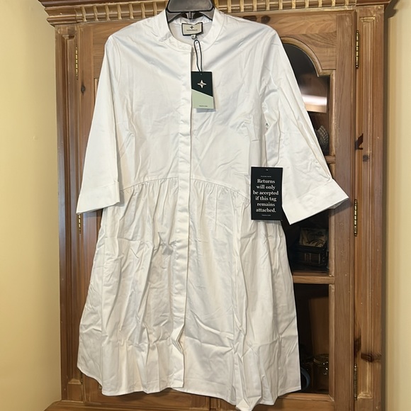 White Royal Shirt Dress
TUCKERNUCK - Picture 10 of 14
